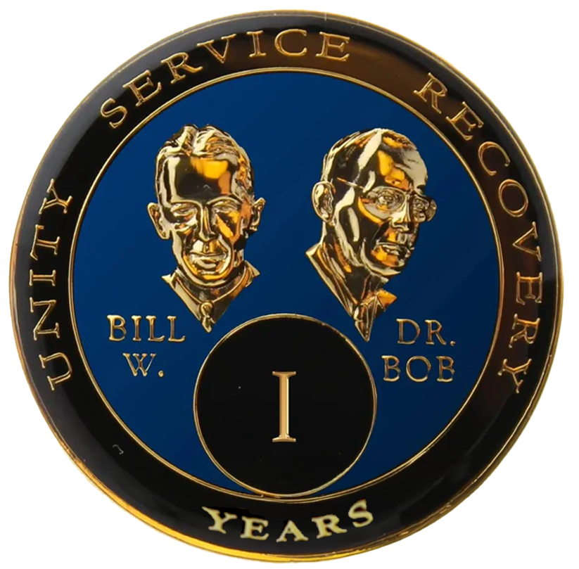 #B04. Bill & Bob Blue Coin (1-55)