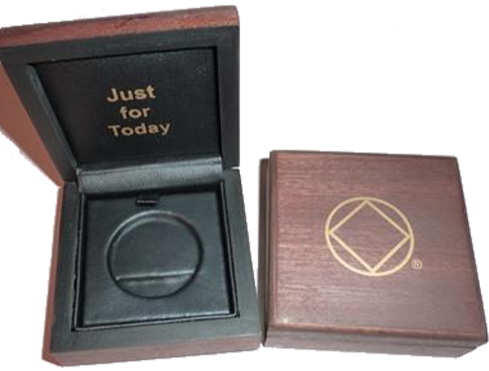 G029. Medallion Box: Wood, NA Symbol, Mahogany Natural Finish. - Premium Gifts from Culver Enterprises - Just $54.95! Shop now at Choices Books & Gifts