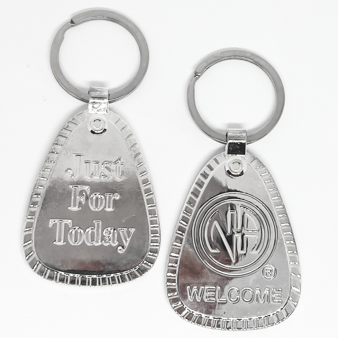 G064. Key Chain: NA Silver Metal - Premium Gifts from Cascade 7 - Just $14.95! Shop now at Choices Books & Gifts
