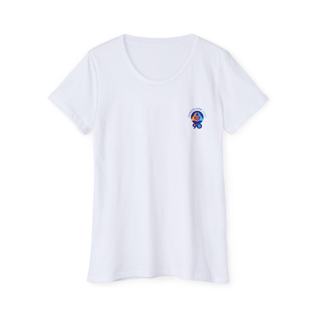 V10a. Vancouver Tshirt Womens. White