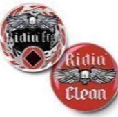#Z36. Ridin' Free NA Medallion - Premium Medallions from Choices - Just $13.95! Shop now at Choices Books & Gifts