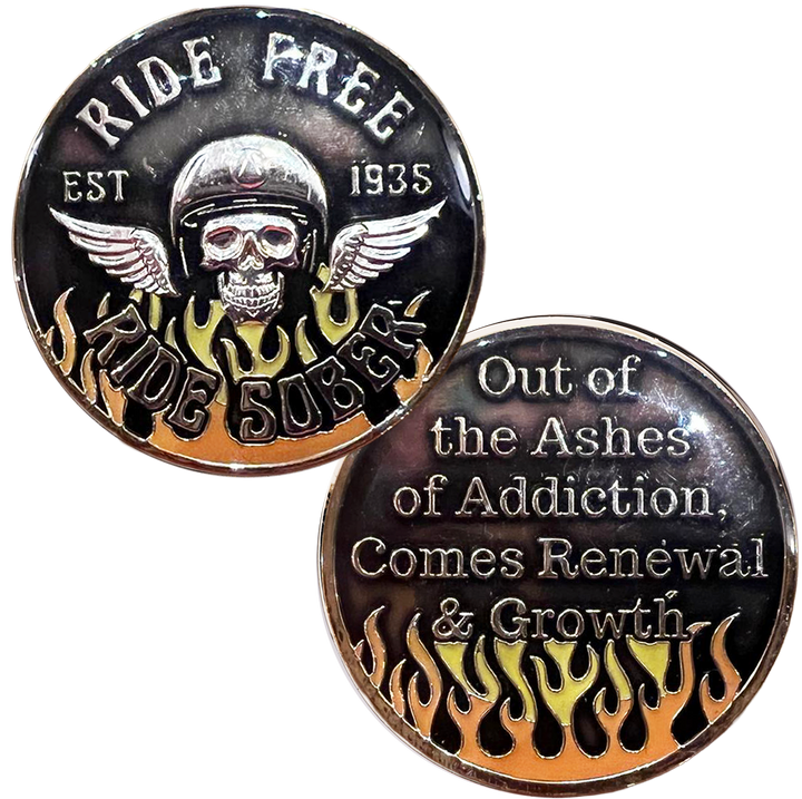 #Z38. Ride Free Flame AA Coin