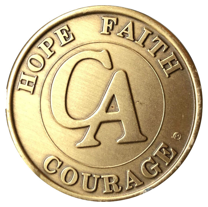 #Z58. Cocaine Anonymous Medallion (Years 1-50)