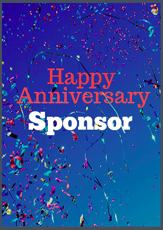 10. Sponsor, Happy Anniversary Card. B2 - Premium Cards from Choices - Just $2.95! Shop now at Choices Books & Gifts