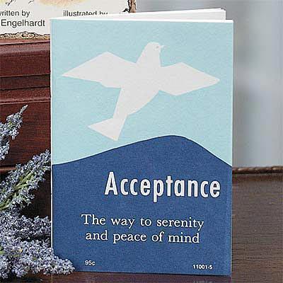 Acceptance: The Way to Serenity and Peace of Mind - Premium Books from Abbey Press - Just $2.50! Shop now at Choices Books & Gifts