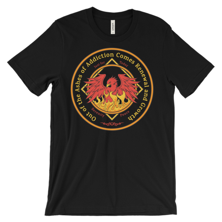 G111. Out of the Ashes Tshirt (Unisex) - Premium Gifts from Daniella Darren Park - Just $29.95! Shop now at Choices Books & Gifts
