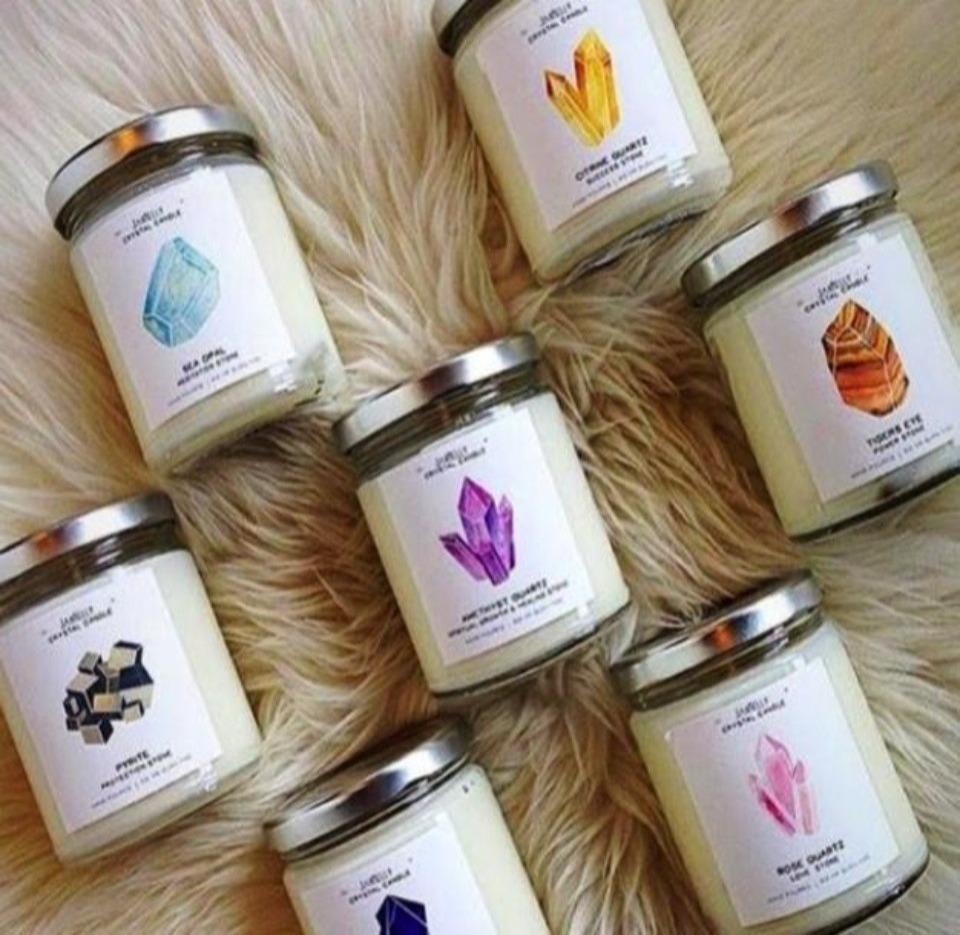 G118. Candle: Crystal Candles* - Premium Gifts from Jax Kelly - Just $22.95! Shop now at Choices Books & Gifts