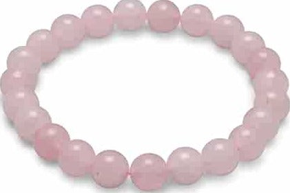 ZC01. Rose Quartz Crystal Bracelet - Premium Jewelry from Other - Just $19.95! Shop now at Choices Books & Gifts