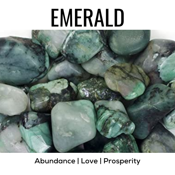 Z. Crystals: Emerald (Tumbled) - Premium Gifts from Choices - Just $4.95! Shop now at Choices Books & Gifts