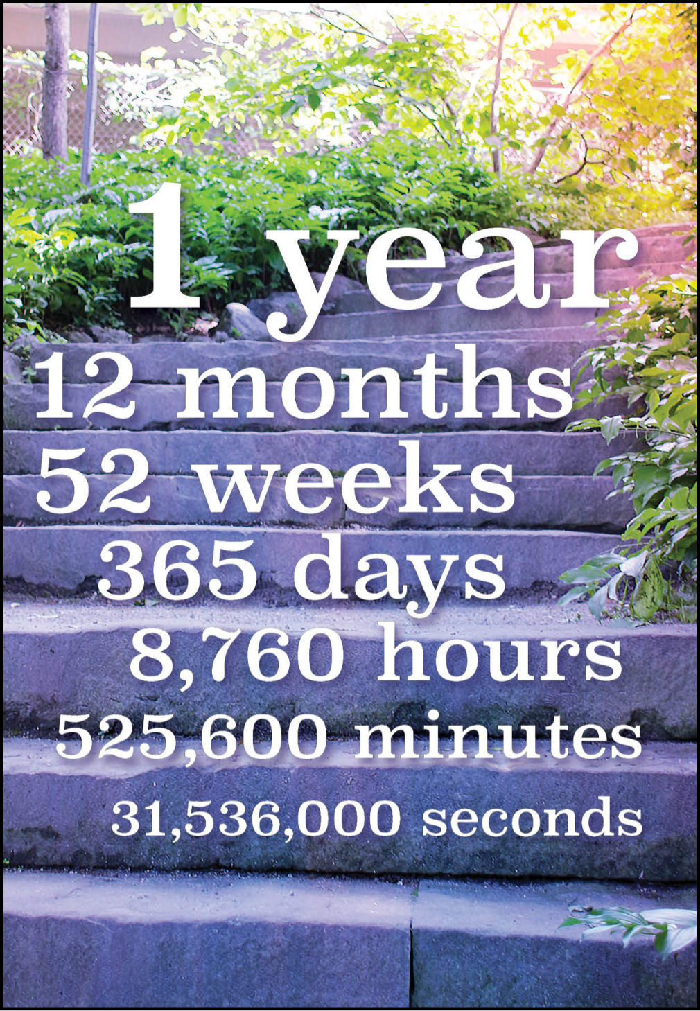 A recovery sobriety countdown greeting card marking 1 year, from Choices Books & Gifts' best-selling card collection, for celebrating a sobriety milestone