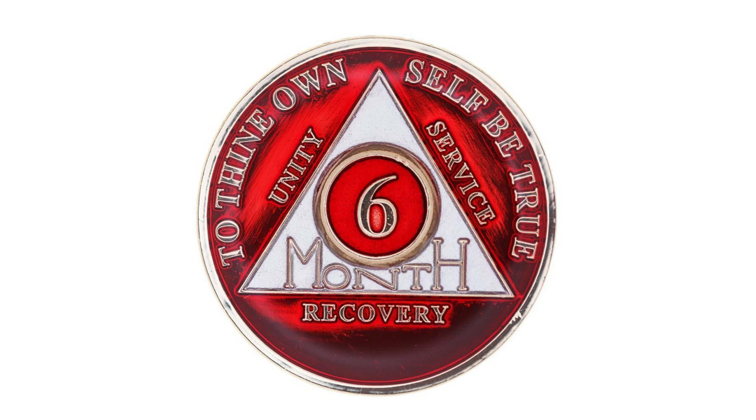 AA coin keychain