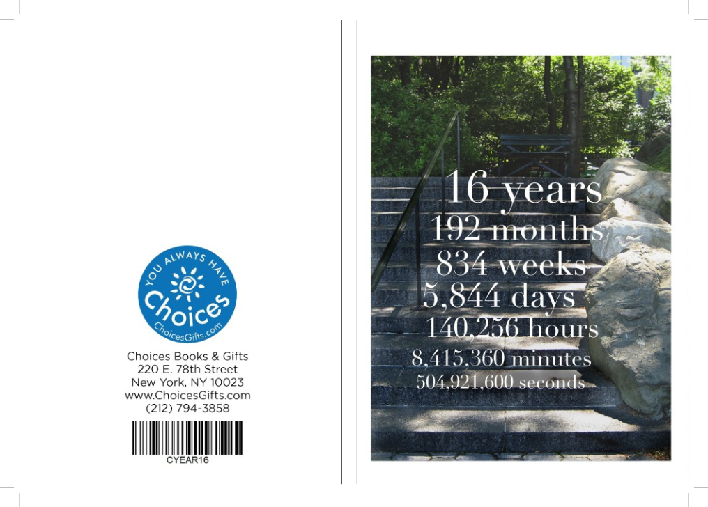 01. C-Year Countdown Card (1-65 Years)