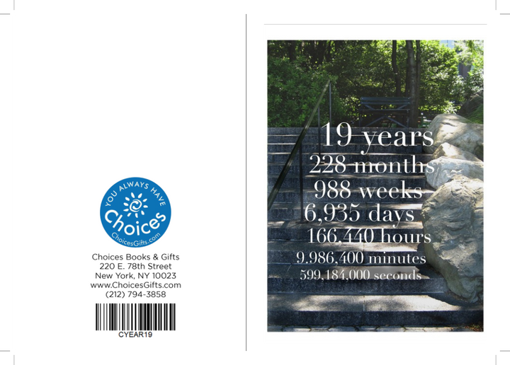 01. C-Year Countdown Card (1-65 Years)