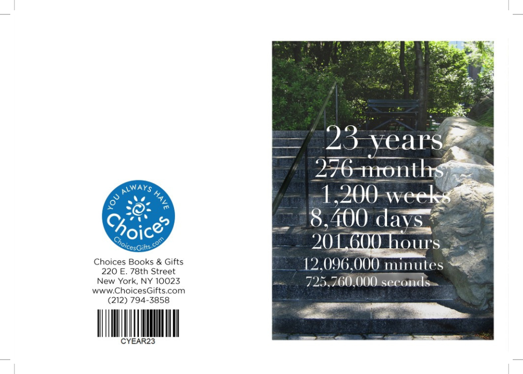 01. C-Year Countdown Card (1-65 Years)