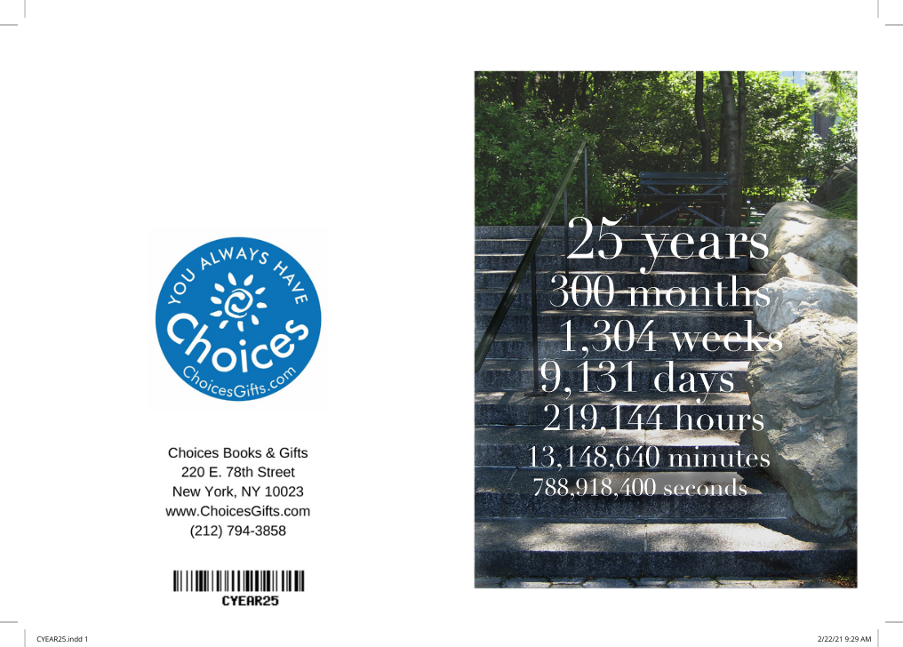 01. C-Year Countdown Card (1-65 Years)