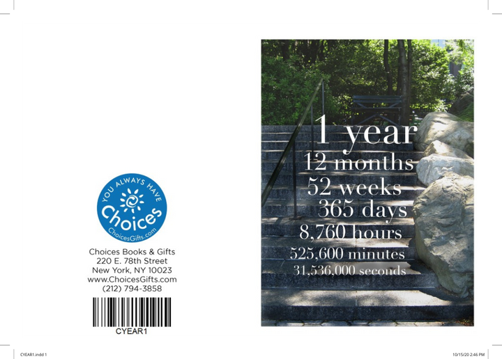 01. C-Year Countdown Card (1-65 Years)