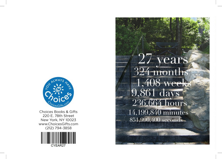 01. C-Year Countdown Card (1-65 Years)