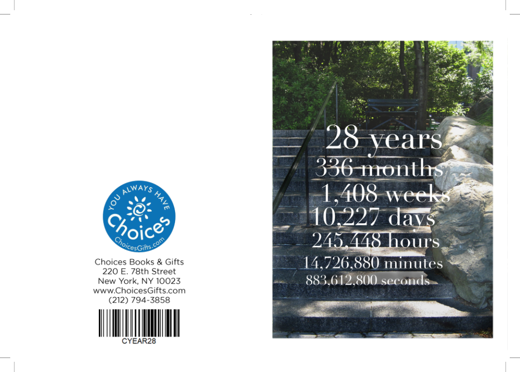 01. C-Year Countdown Card (1-65 Years)