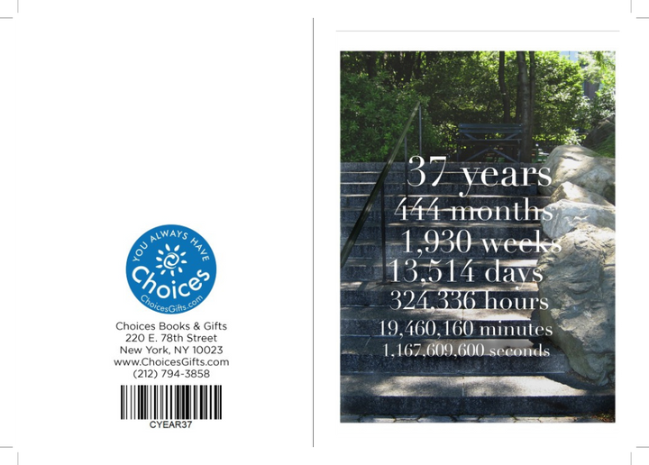 01. C-Year Countdown Card (1-65 Years)