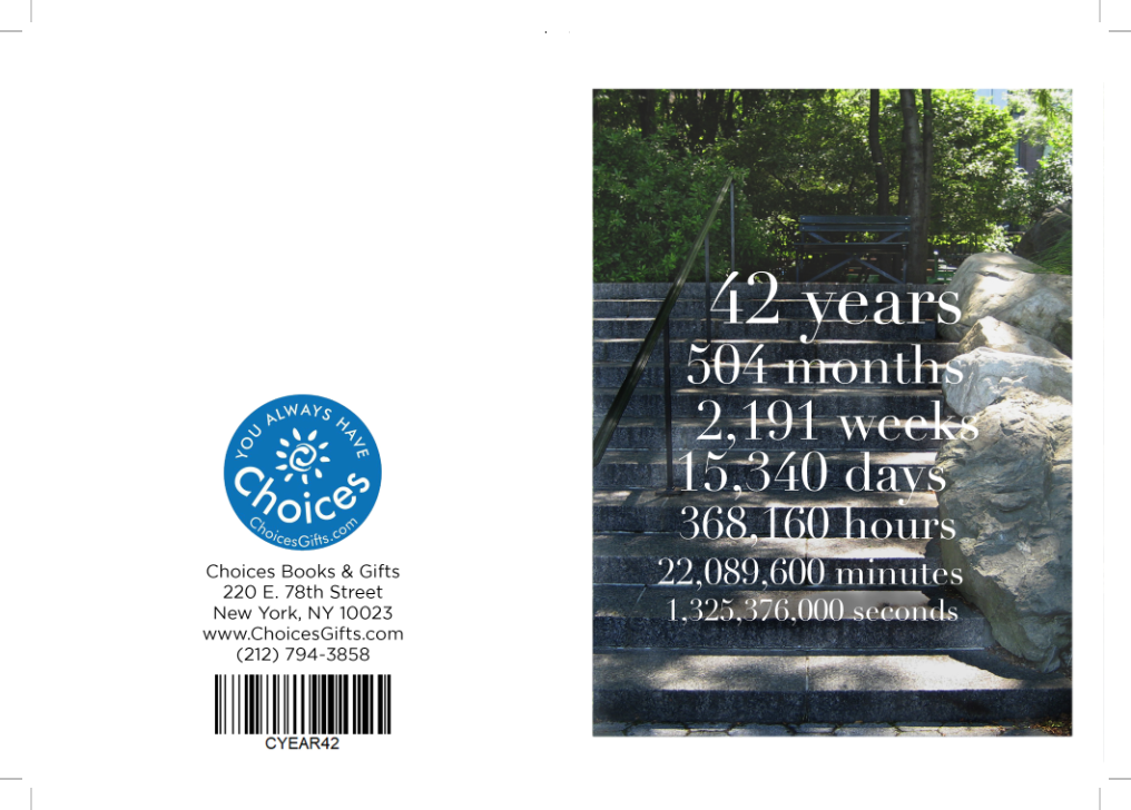 01. C-Year Countdown Card (1-65 Years)