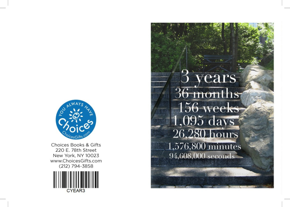 01. C-Year Countdown Card (1-65 Years)