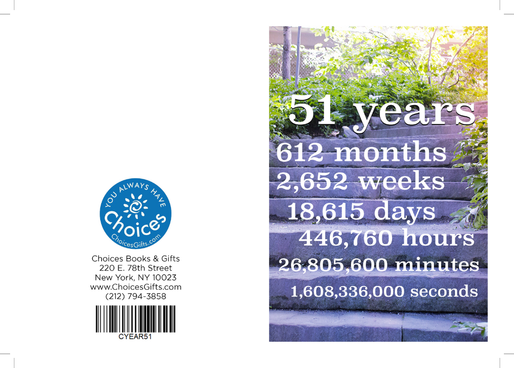 01. C-Year Countdown Card (1-65 Years)