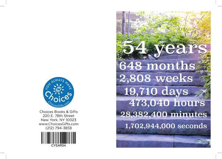 01. C-Year Countdown Card (1-65 Years)