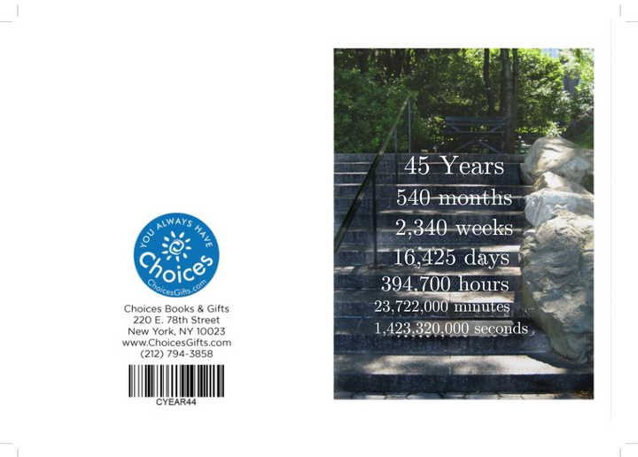 01. C-Year Countdown Card (1-65 Years)