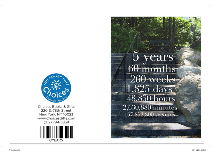 01. C-Year Countdown Card (1-65 Years)