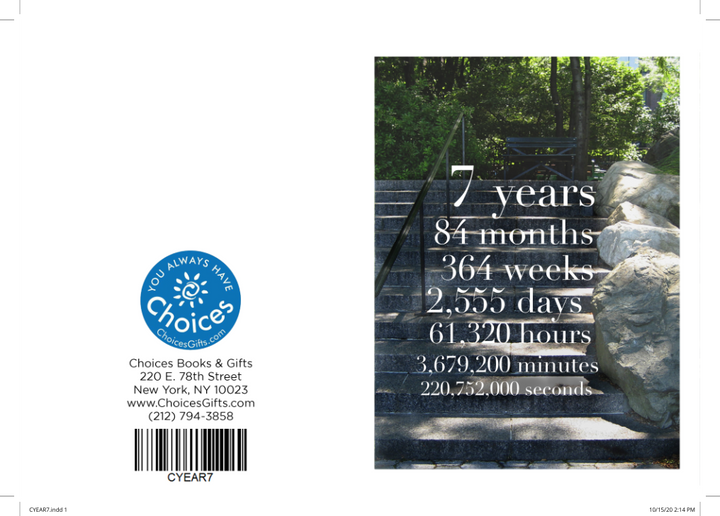 01. C-Year Countdown Card (1-65 Years)