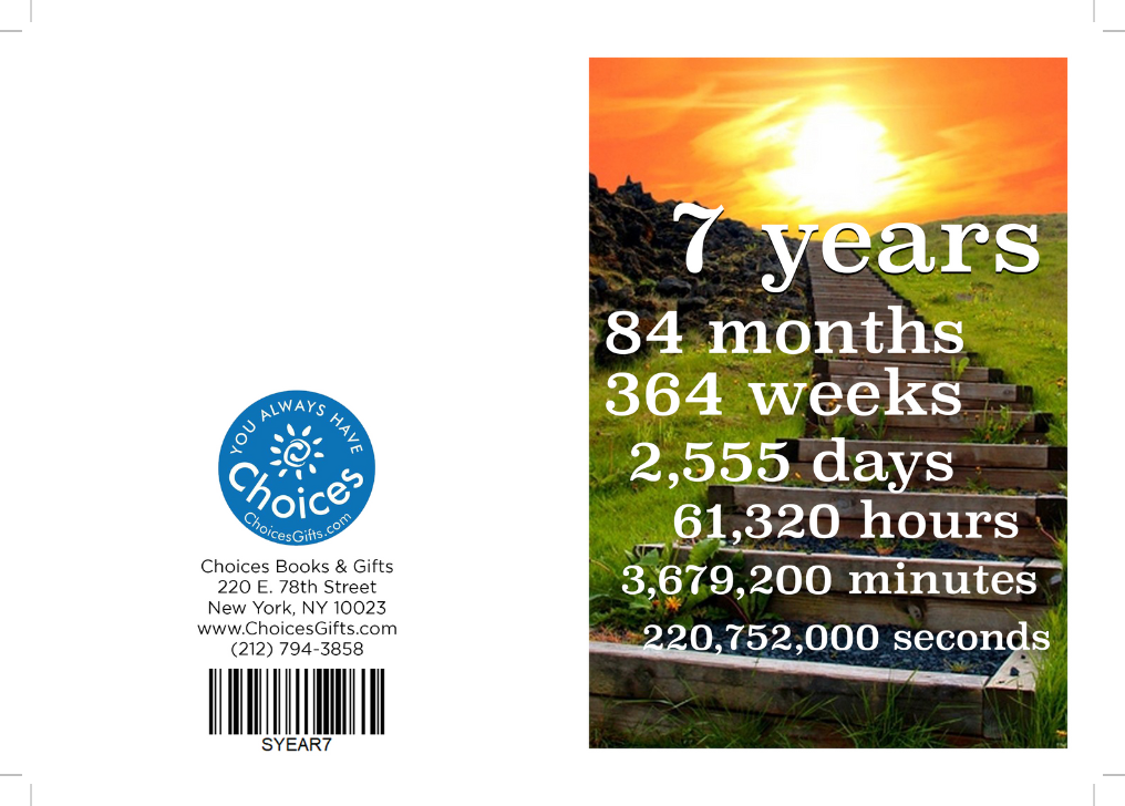 02. Sun Countdown Card (1-20 Years)
