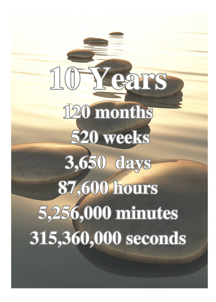 03. Rocks Yearly Cards (1 -30 Years)