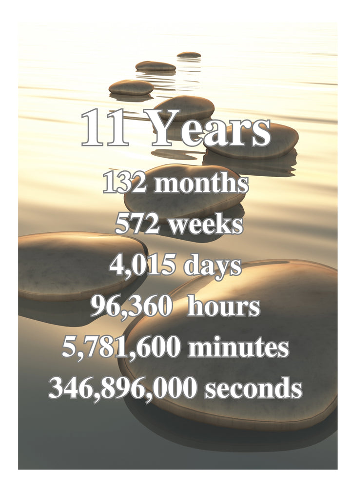 03. Rocks Yearly Cards (1 -30 Years)