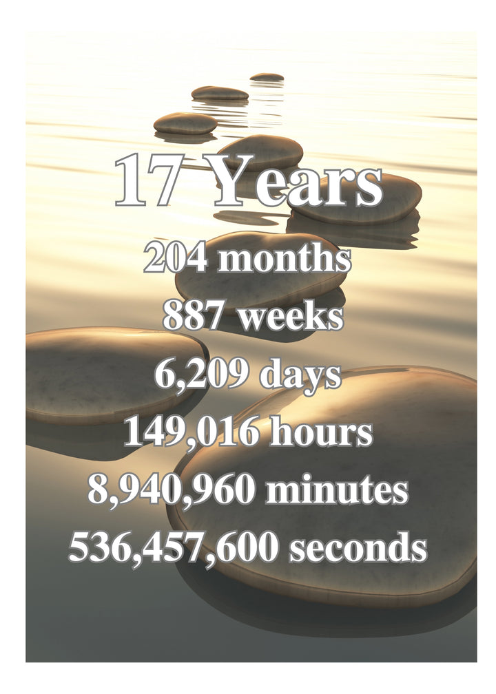 03. Rocks Yearly Cards (1 -30 Years)