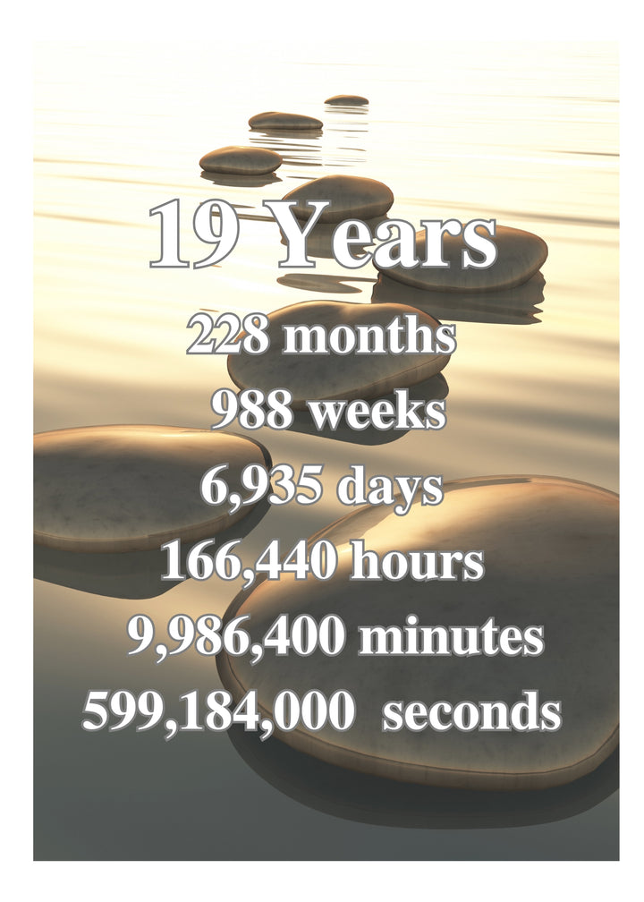 03. Rocks Yearly Cards (1 -30 Years)