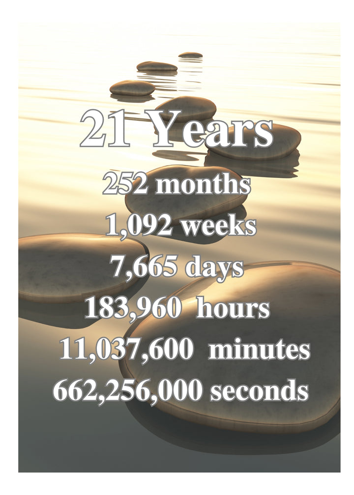 03. Rocks Yearly Cards (1 -30 Years)