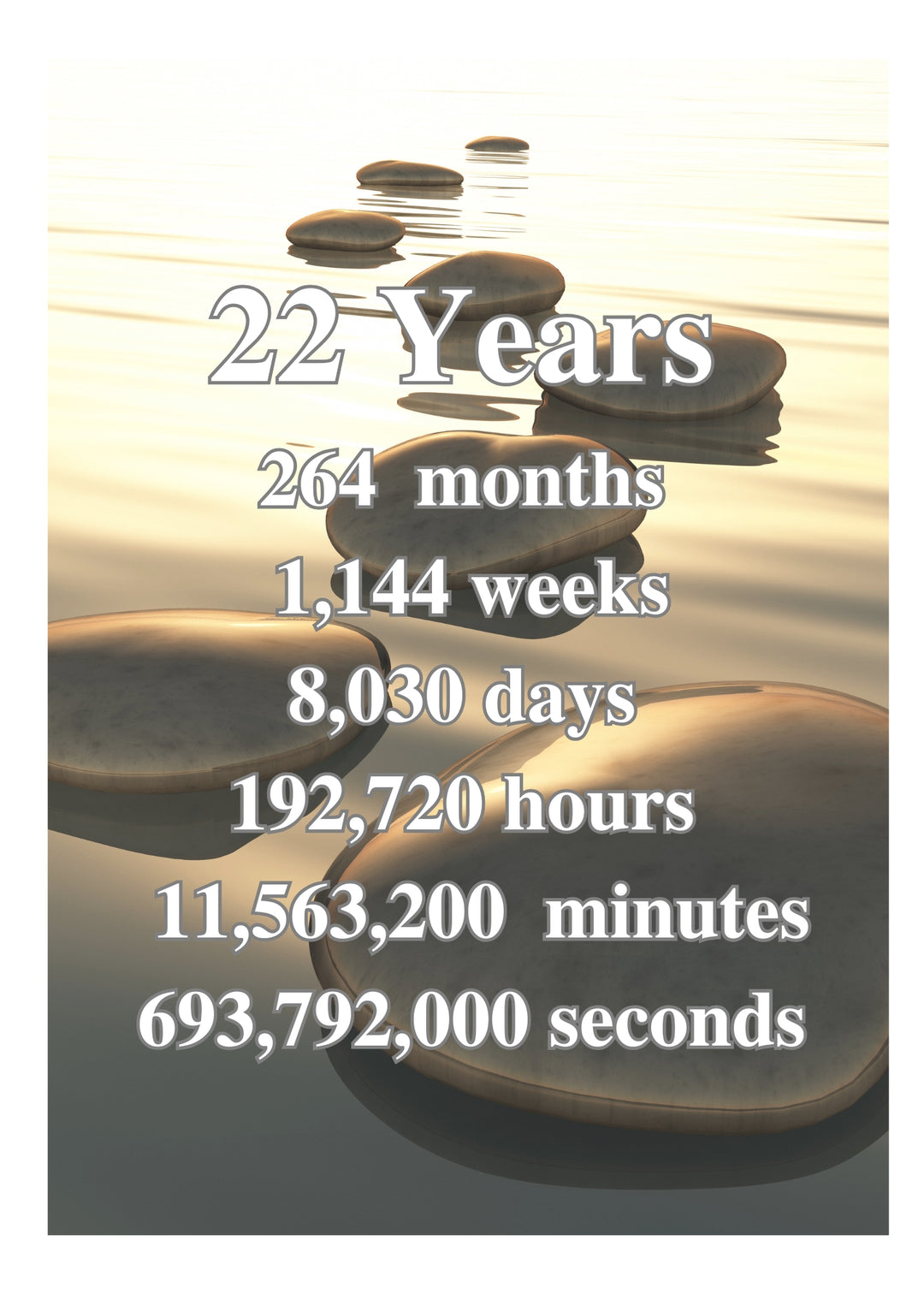 03. Rocks Yearly Cards (1 -30 Years)