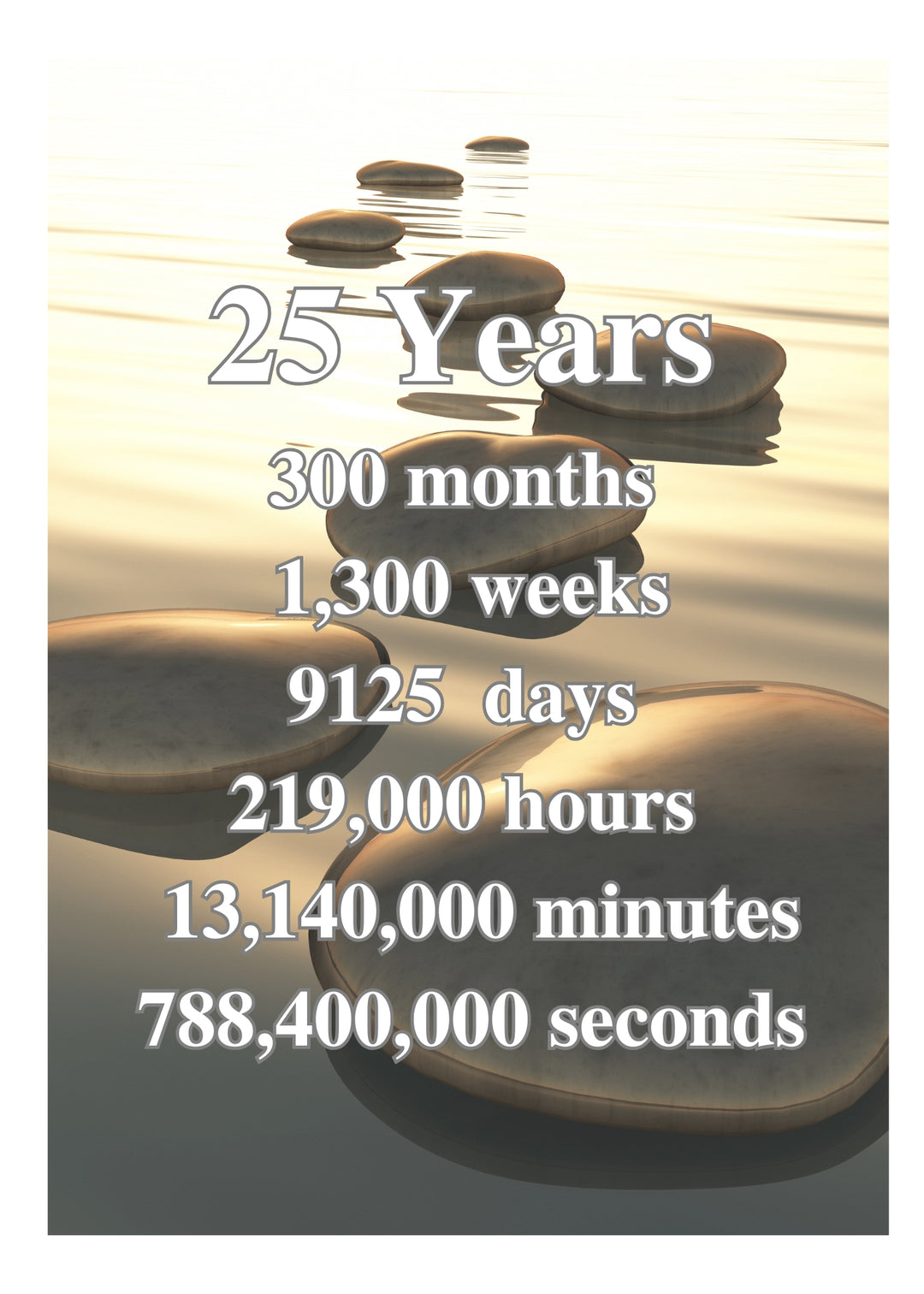 03. Rocks Yearly Cards (1 -30 Years)