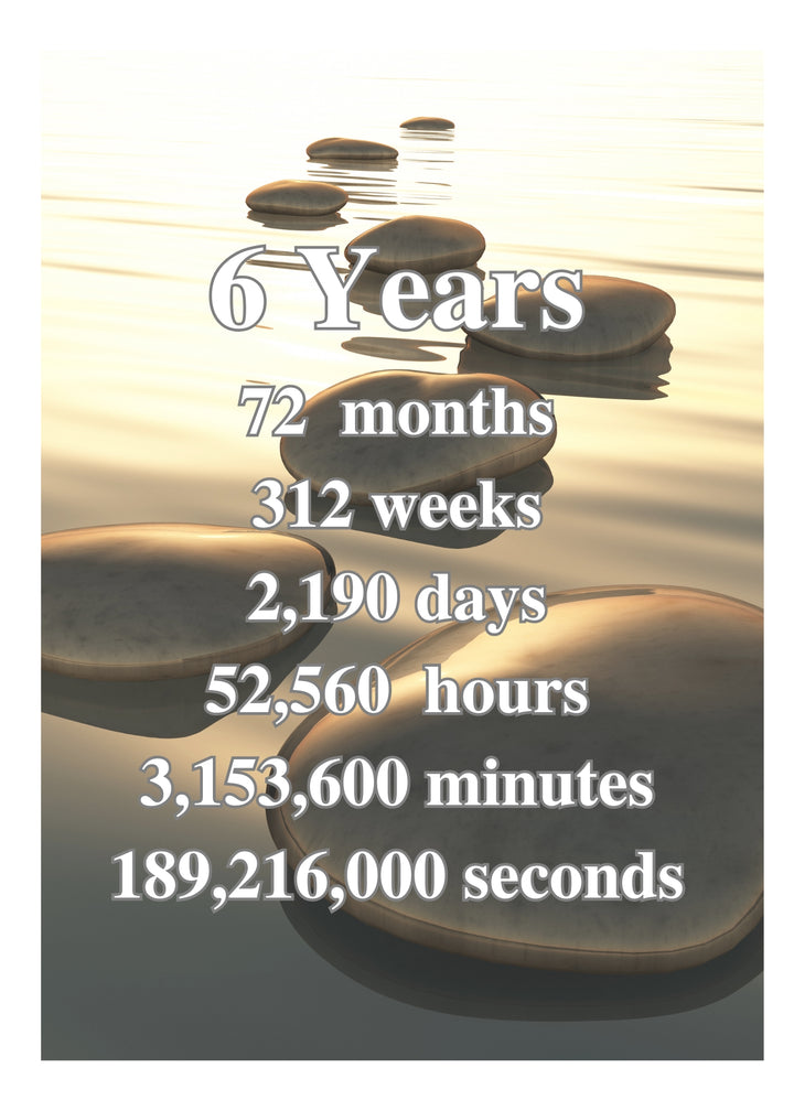 03. Rocks Yearly Cards (1 -30 Years)