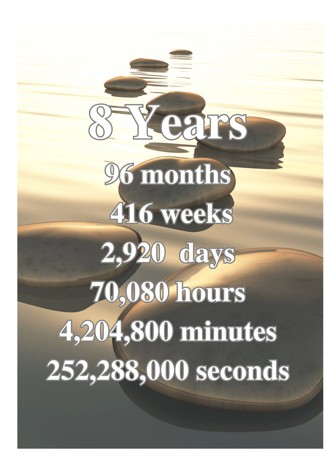 03. Rocks Yearly Cards (1 -30 Years)