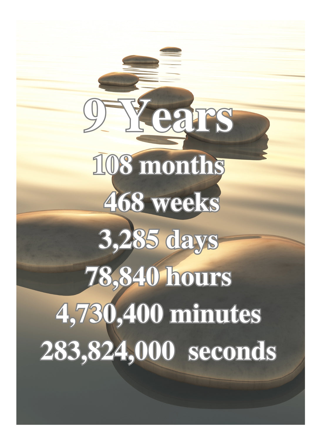 03. Rocks Yearly Cards (1 -30 Years)
