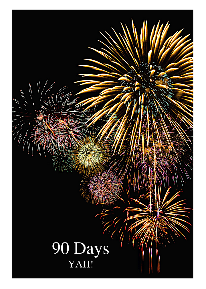 05. Fireworks Countdown Card (Days, 1-50 Years)