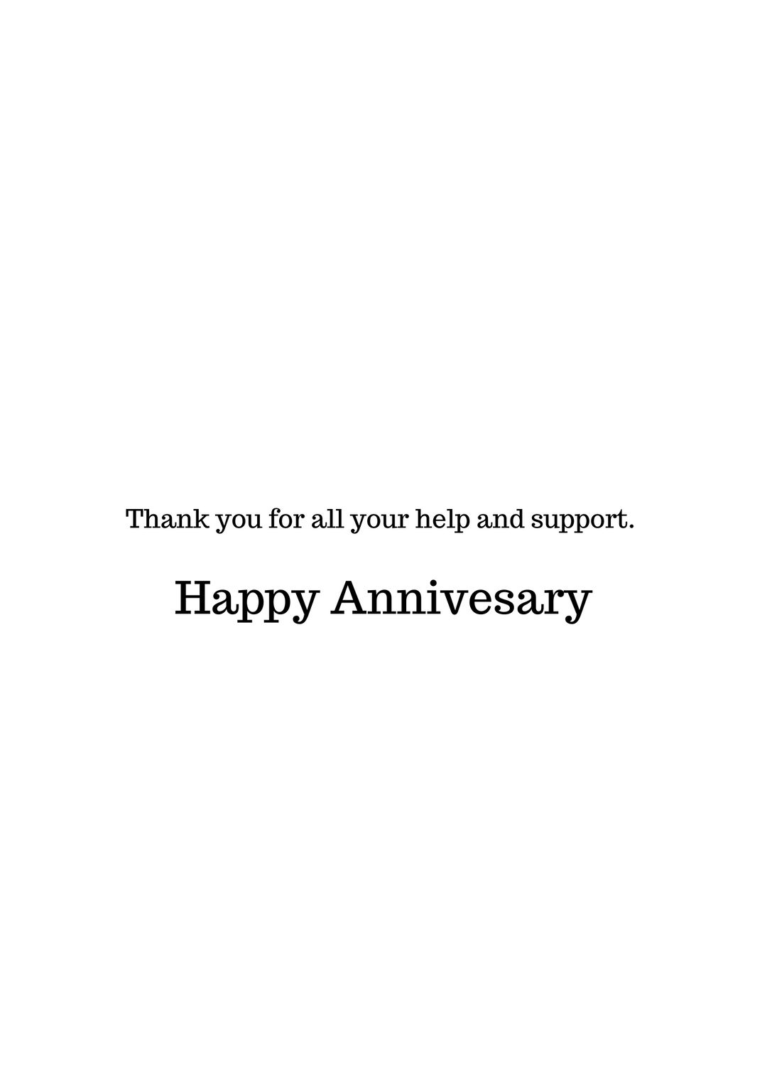 08. NA Sponsor, Thank You Card. B05