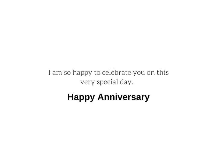 30. Dad, Happy Anniversary Card. B15