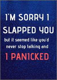 56. Happy Anniversary, Slapped Card. C12