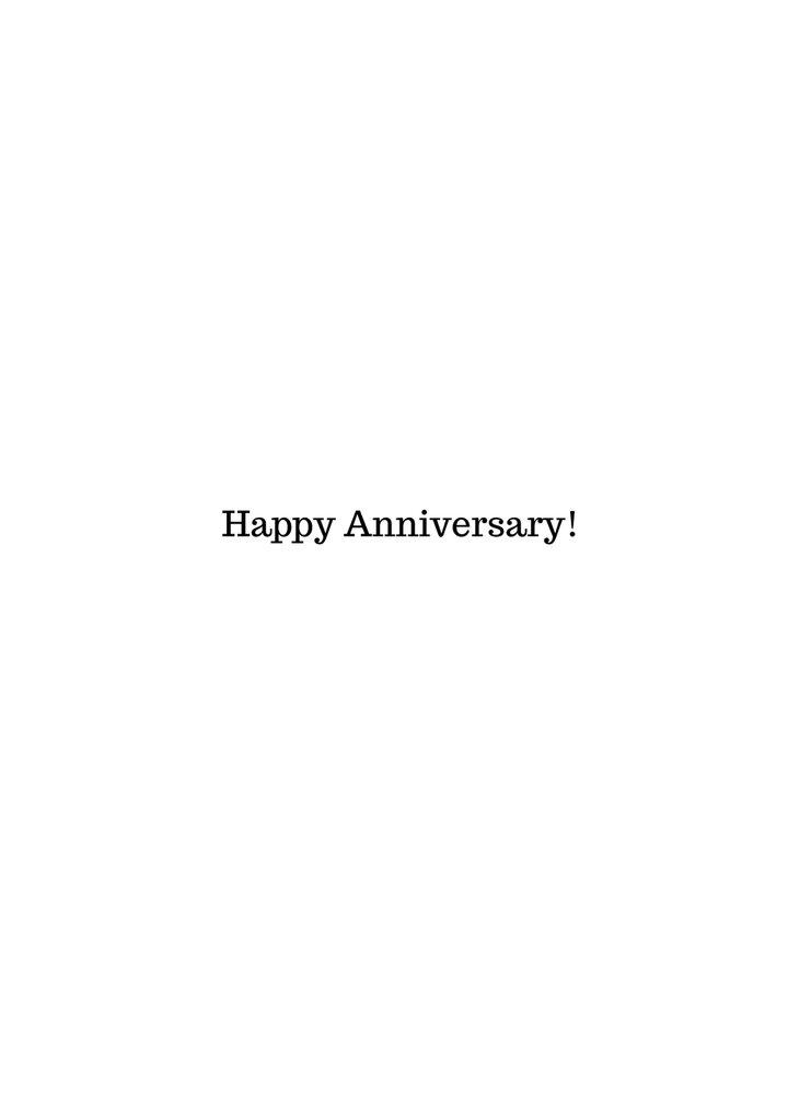 61. You Rock White, Happy Anniv. B31