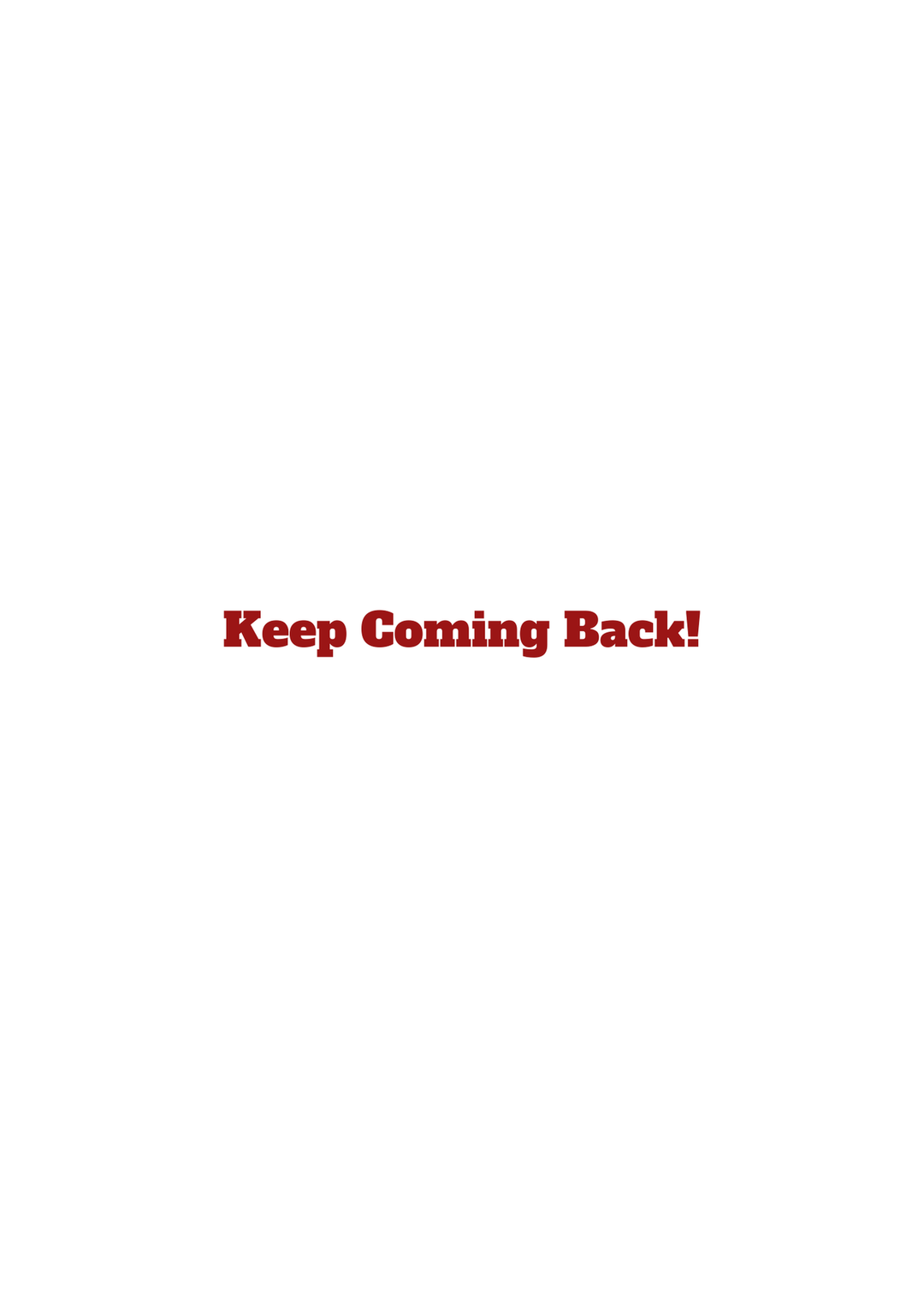 You Rat Bastard. Keep Coming Back! C04 - Choices Books & Gifts