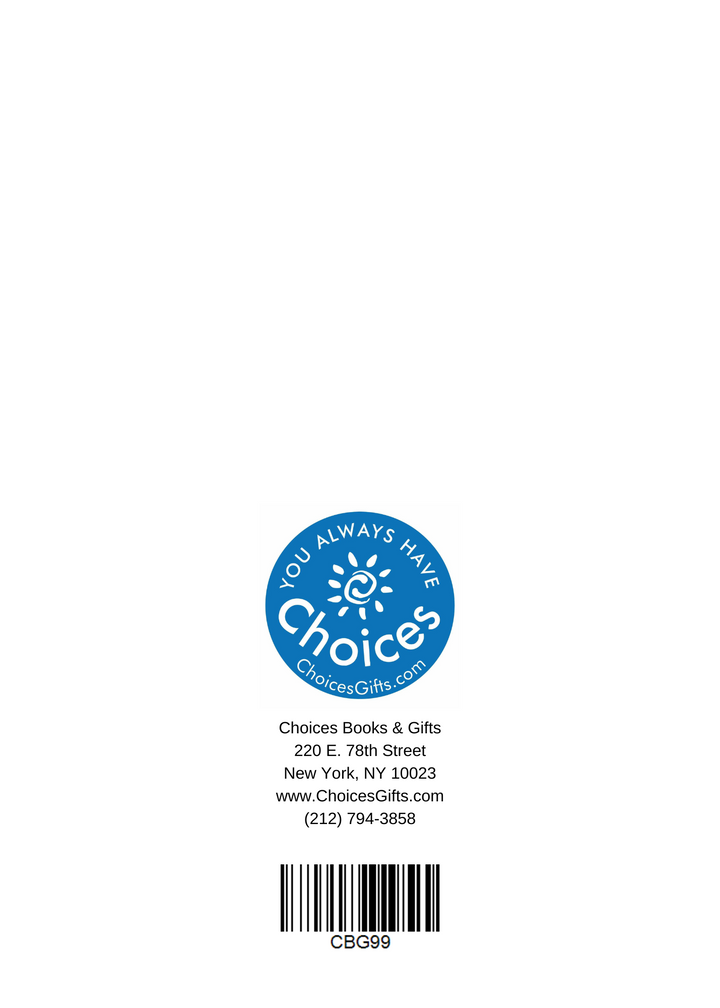 Walk In Cat Card. C08 - Choices Books & Gifts