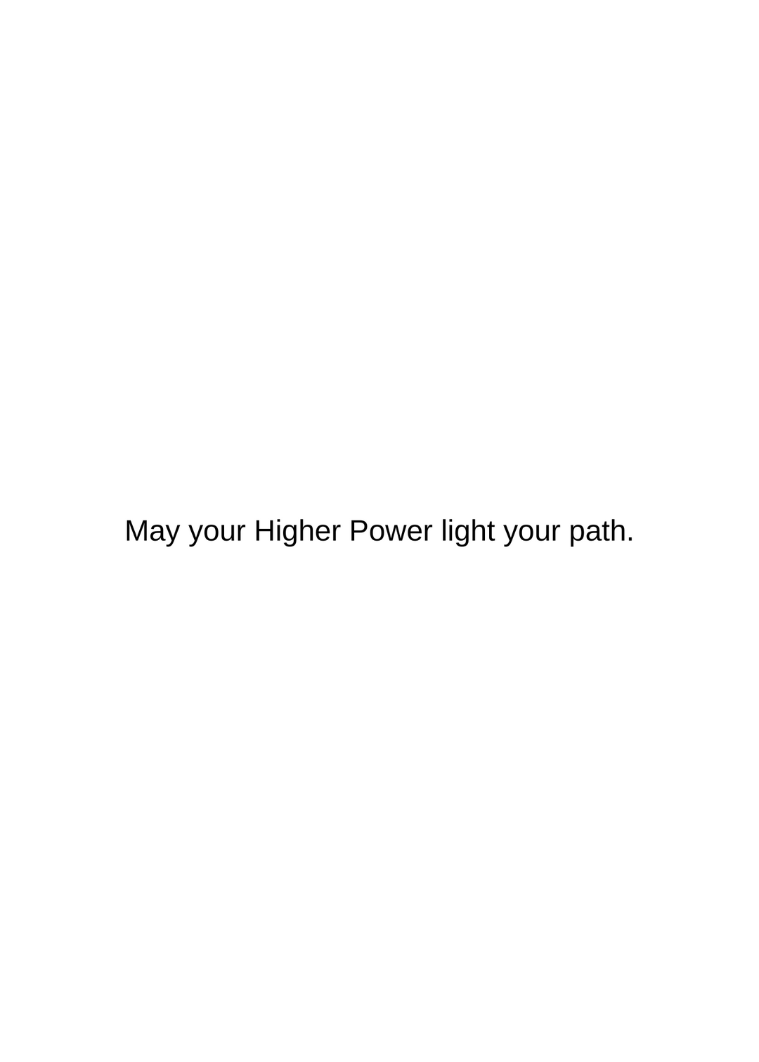 83. Prayer, 11th Step Prayer, New Card. C13