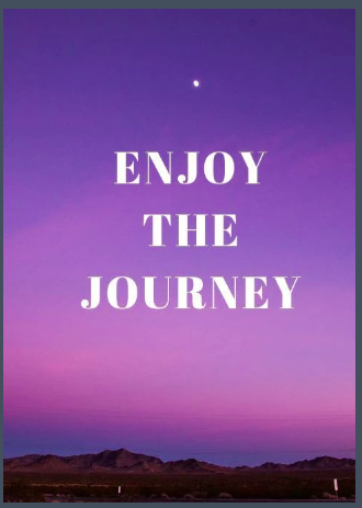 72. Enjoy The Journey Card. B36 - Choices Books & Gifts